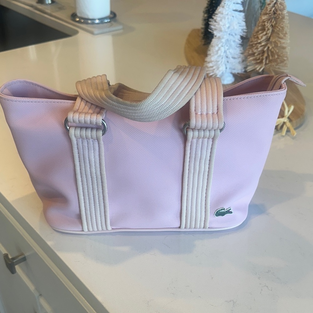 Lacoste Light Pink Tote Bag